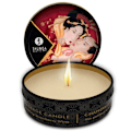 Miniatyrbillede 1 af 2: Shunga - Mini Caress By Candelight Strawberries And Cava Massage Candle 30 Ml
