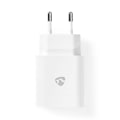 Miniatyrbild 7 av 9: Väggladdare | 20 W | Snabbladdnings funktion | 1.67 A / 2.22 A / 3.0 A | Antal utgångar: 1 | USB-C™ | Lightning 8-Pin (Lös) Kabel | 1.00 m | Automatis