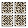 Miniatyrbillede 1 af 3: Glasmåtte (4 stykker) TAB368883734