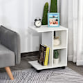 Miniatyrbillede 6 af 6: Sofabord sengebord på hjul organizer