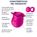 Miniatyrbillede 7 af 9: Satisfyer - Air Pulse Pro 2 Modern Blossom Vibrator