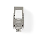Pikkukuva 5 / 9: Keystone | CAT7 | RJ45 Naaras | S/FTP | Metalli | Laatikko