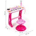 Pikkukuva 5 / 6: Näppäimistö urut piano mikrofonilla mp3