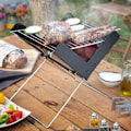 Miniatyrbillede 7 af 8: Mini Bærbar Folding Charcoal Grill Foldecue InnovaGoods