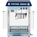 Miniatyrbild 6 av 9: Maskinautomatisk retro popcornpopper TEFLON 1600 W 5-6 kg/h - blå