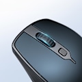 Miniatyrbild 7 av 8: Ergonomisk trådlös mus för dator MU101 Bluetooth 2,4 GHz blå