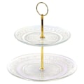 Miniatyrbillede 3 af 7: Glasfad, 2-lags, 24 cm