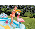 Miniatyrbild 6 av 9: Vattenpool lekplats slide intex 57161