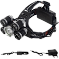 Miniatyrbillede 1 af 10: Forlygte 5 x LED T6 CREE