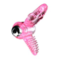 Pikkukuva 3 / 8: Baile - Sweet Abs 10 Rhythms Ring Pink Vibrator Penis Ring