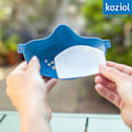 Pikkukuva 2 / 2: Koziol Community Mask - Organic Grey sis. 1 suodatin