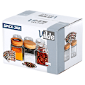 Pikkukuva 8 / 9: Maustesäiliö lasi 100 ml 24 kpl + 90 tarraa