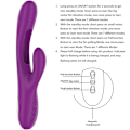 Miniatyrbillede 7 af 9: Intense - Apolo genopladelig multifunktionsvibrator 7 vibrationer med svingende bevægelse Lilla