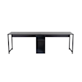 Miniatyrbillede 4 af 9: Study Desk Twin Study Desk - Antracit, Sort