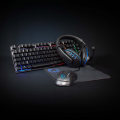 Miniatyrbillede 1 af 9: Gaming Combo Kit | 5-i-1 | Tastatur, Headset, Mus og musemåtte | Sort | QWERTY | ND layout
