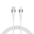 Miniatyrbild 1 av 9: Kabel för iPhone USB-C - Lightning PD 27W 1m vit