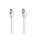 Miniatyrbild 1 av 2: Cat 8.1 nätverkskabel | S/FTP | RJ45 hane | RJ45 hane | 0.25 m | Rund | LSZH | Vit | Label
