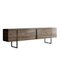 Miniatyrbillede 6 af 7: TV Stand Luxe - Valnød, Sort