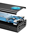 Miniatyrbillede 6 af 9: Amblight powerbank 65W 30000mAh Overseas Edition sort