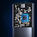 Pikkukuva 5 / 9: Levypaikka M.2 B-Key SATA 3.0 kiintolevykotelo harmaa + USB Type C -kaapeli