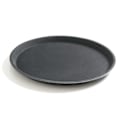Miniatyrbillede 4 af 4: Skridsikker tjenerbakke, rund, diameter. 46 cm - sort