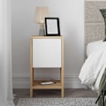 Miniatyrbillede 2 af 8: Natbord Ema - Safir Eg, Hvid