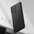 Miniatyrbild 5 av 9: Slitstarkt och smidigt fodral för Galaxy A73 Onyx svart