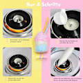 Miniatyrbillede 6 af 10: Candy Floss-maskine Candy Floss-maskine Candy Floss-maskine (model 1/rød)