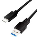 Pikkukuva 1 / 6: USB-A - USB-C-kaapeli USB 3.2 Gen1 15W 0,15m