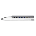 Pikkukuva 2 / 7: USB N Moniporttisovitin | USB 3.2 Gen 1 | USB-C™ Uros | Micro SD / RJ45 Naaras / SD / 2x HDMI™ / 2x USB-C™ / 3x USB-A Naaras | 0.40 m | Pyöreä | Kulla