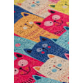 Miniatyrbillede 4 af 4: Bathmat Meow Djt - Farverig