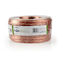Pikkukuva 2 / 2: Kaiutinkaapeli | 2x 6.00 mm² | CCA | 25.0 m | Pyöreä | PVC | Läpikuultava | Kääre