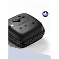 Miniatyrbillede 5 af 9: Etui til høretelefoner og GSM tilbehør 8x8cm sort