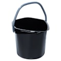 Miniatyrbillede 7 af 8: Sort plastspand 14 l