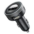 Miniatyrbillede 1 af 9: FM-sender, MP3-afspiller, LED-biloplader 2x USB Bluetooth, sort