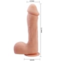 Miniatyrbild 3 av 11: Baile - Johnson Realistic Skin Dildo 22 Cm