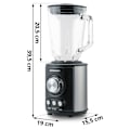 Miniatyrbild 9 av 9: Kraftfull Blender 800W Berdsen BD-751, Svart