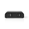 Miniatyrbillede 1 af 6: Højttaler kontrolboks | 2-Port port(s) | Terminal klemmer | Højttalerimpedans: 4-16 Ohm | Maksimal Belastning pr. Kanal: 150 W | Aluminium | Sort
