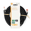 Miniatyrbild 3 av 3: CAT6 Nätverkskabel | RJ45 hane | RJ45 hane | S/FTP | 10.0 m | Rund | LSZH | Svart | Label