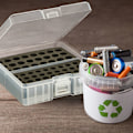 Miniatyrbillede 5 af 9: Batteriboks med tester