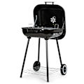 Miniatyrbillede 3 af 10: Havegrill med hængslet låg + hjul