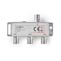 Miniatyrbillede 1 af 4: CATV Splitter | 5 - 1000 MHz | Tab af indsættelse: 6.8 dB | Antal output: 3 | 75 Ohm | Zinc Alloy