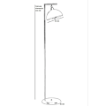 Miniatyrbillede 4 af 4: Gulvlampe Smart Eskitme Rota Başlıklı Lambader