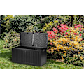 Miniatyrbillede 7 af 9: Havekasse 109 x 51 x 55 cm 270 liter sort