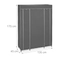 Miniatyrbillede 4 af 9: XXL stof garderobe