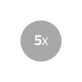 Miniatyrbillede 2 af 3: Lithium knapcellebatteri CR2016 | 3 V DC | 5-Blister | Sølv