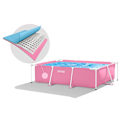 Miniatyrbillede 2 af 5: Stor rektangulær ramme havepool 220 x 150 cm INTEX 28266