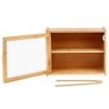 Miniatyrbillede 6 af 8: Bambusbrødspand med tang, to-plan, 40x20x31 cm