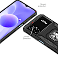 Miniatyrbillede 2 af 7: Pansret etui til Samsung Galaxy A03, Ring Armor magnetisk holder, sort