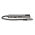 Pikkukuva 1 / 5: USB N Moniporttisovitin | USB 3.2 Gen 1 | USB-C™ Uros | HDMI™ Ulostulo / RJ45 Naaras / SD / 2x USB-C™ / 3.5 mm naaras / 3x USB-A Naaras | 5 Gbps | 0.2